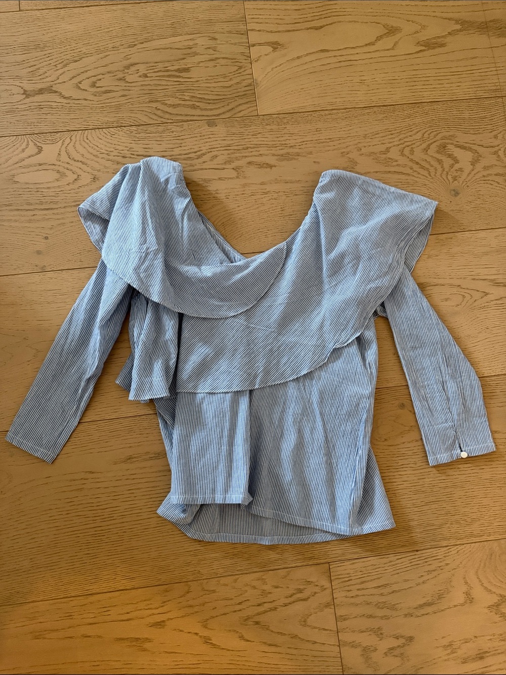 Sézane Blouse Fenchie Rayures Ercu/Bleu